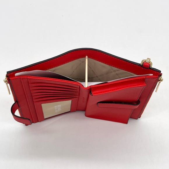 Michael Kors Large Double Zip Wallet Wristlet - Picture 4 of 7